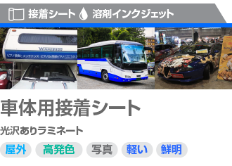 車体用接着シート/光沢あり
